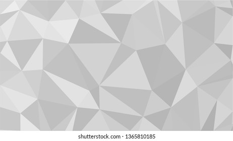 White Polygonal Mosaic Background, Low Poly Style, Vector illustration, Business Design Templates