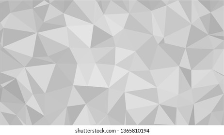 White Polygonal Mosaic Background, Low Poly Style, Vector illustration, Business Design Templates