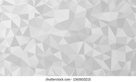 White Polygonal Mosaic Background, Low Poly Style, Vector illustration, Business Design Templates