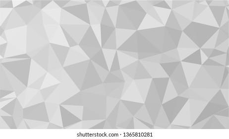 White Polygonal Mosaic Background, Low Poly Style, Vector illustration, Business Design Templates