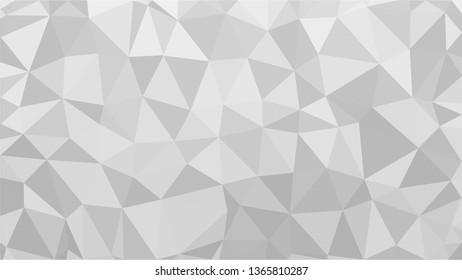 White Polygonal Mosaic Background, Low Poly Style, Vector illustration, Business Design Templates