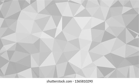 White Polygonal Mosaic Background, Low Poly Style, Vector illustration, Business Design Templates