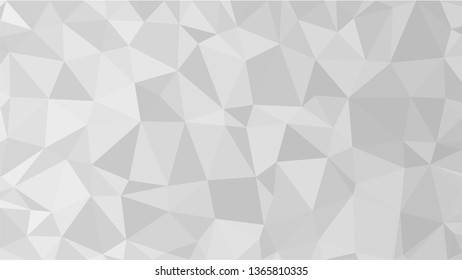 White Polygonal Mosaic Background, Low Poly Style, Vector illustration, Business Design Templates