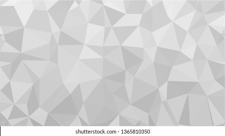 White Polygonal Mosaic Background, Low Poly Style, Vector illustration, Business Design Templates
