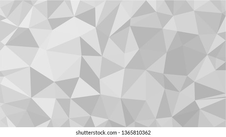 White Polygonal Mosaic Background, Low Poly Style, Vector illustration, Business Design Templates