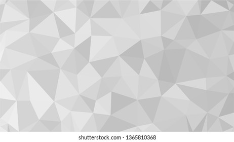 White Polygonal Mosaic Background, Low Poly Style, Vector illustration, Business Design Templates