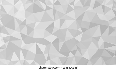 White Polygonal Mosaic Background, Low Poly Style, Vector illustration, Business Design Templates
