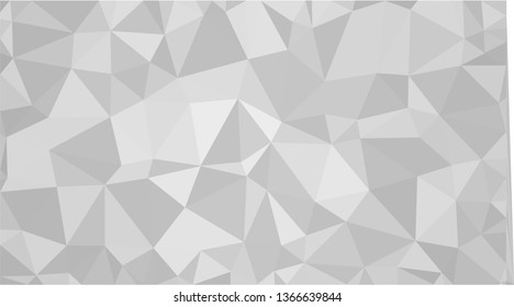 White Polygonal Mosaic Background, Low Poly Style, Vector illustration, Business Design Templates