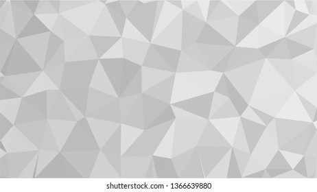 White Polygonal Mosaic Background, Low Poly Style, Vector illustration, Business Design Templates