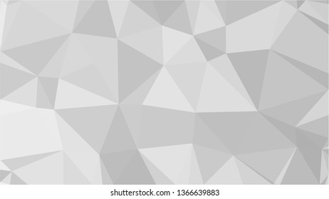 White Polygonal Mosaic Background, Low Poly Style, Vector illustration, Business Design Templates