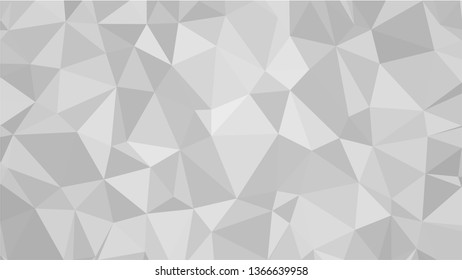 White Polygonal Mosaic Background, Low Poly Style, Vector illustration, Business Design Templates