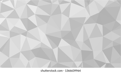 White Polygonal Mosaic Background, Low Poly Style, Vector illustration, Business Design Templates