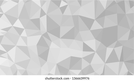 White Polygonal Mosaic Background, Low Poly Style, Vector illustration, Business Design Templates