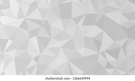 White Polygonal Mosaic Background, Low Poly Style, Vector illustration, Business Design Templates