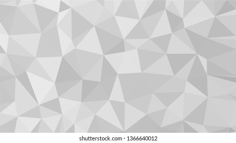 White Polygonal Mosaic Background, Low Poly Style, Vector illustration, Business Design Templates