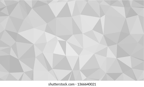 White Polygonal Mosaic Background, Low Poly Style, Vector illustration, Business Design Templates