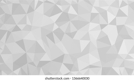White Polygonal Mosaic Background, Low Poly Style, Vector illustration, Business Design Templates