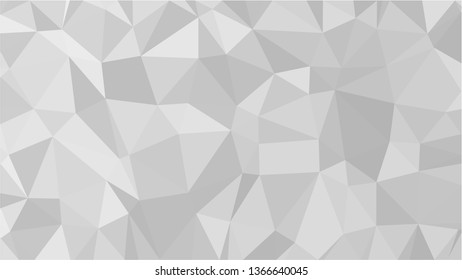 White Polygonal Mosaic Background, Low Poly Style, Vector illustration, Business Design Templates