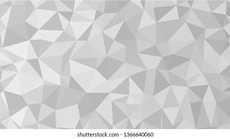 White Polygonal Mosaic Background, Low Poly Style, Vector illustration, Business Design Templates