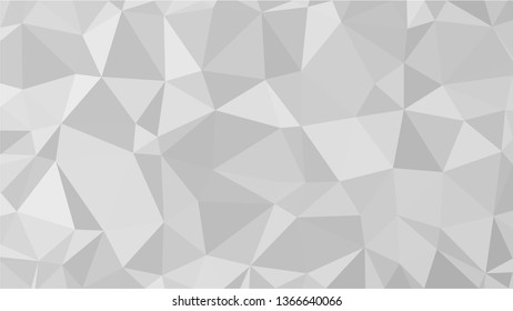 White Polygonal Mosaic Background, Low Poly Style, Vector illustration, Business Design Templates