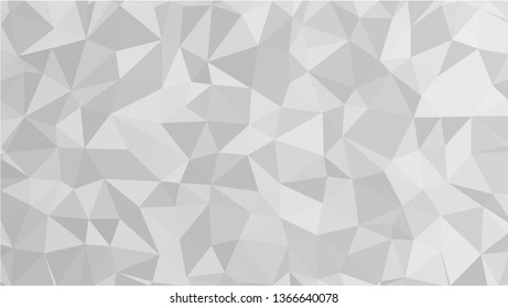 White Polygonal Mosaic Background, Low Poly Style, Vector illustration, Business Design Templates