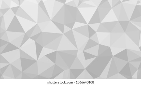 White Polygonal Mosaic Background, Low Poly Style, Vector illustration, Business Design Templates
