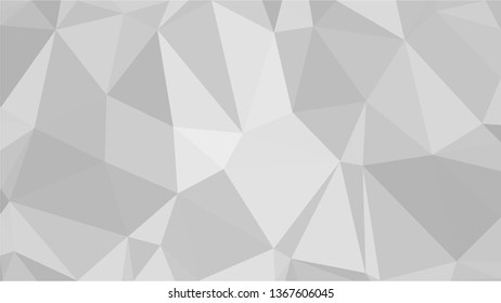White Polygonal Mosaic Background, Low Poly Style, Vector illustration, Business Design Templates
