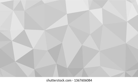 White Polygonal Mosaic Background, Low Poly Style, Vector illustration, Business Design Templates