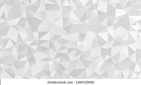 White Polygonal Mosaic Background, Low Poly Style, Vector illustration, Business Design Templates