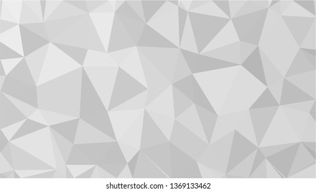 White Polygonal Mosaic Background, Low Poly Style, Vector illustration, Business Design Templates