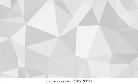White Polygonal Mosaic Background, Low Poly Style, Vector illustration, Business Design Templates