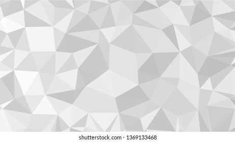 White Polygonal Mosaic Background, Low Poly Style, Vector illustration, Business Design Templates