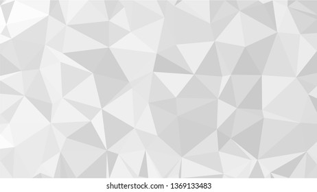 White Polygonal Mosaic Background, Low Poly Style, Vector illustration, Business Design Templates