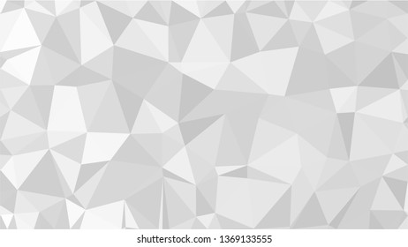White Polygonal Mosaic Background, Low Poly Style, Vector illustration, Business Design Templates