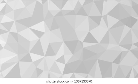 White Polygonal Mosaic Background, Low Poly Style, Vector illustration, Business Design Templates