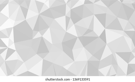 White Polygonal Mosaic Background, Low Poly Style, Vector illustration, Business Design Templates