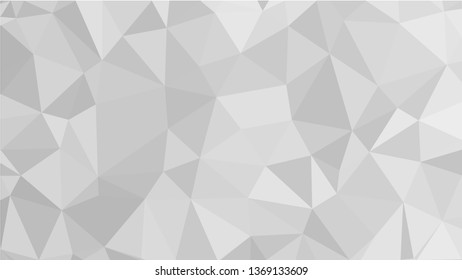White Polygonal Mosaic Background, Low Poly Style, Vector illustration, Business Design Templates