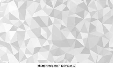 White Polygonal Mosaic Background, Low Poly Style, Vector illustration, Business Design Templates