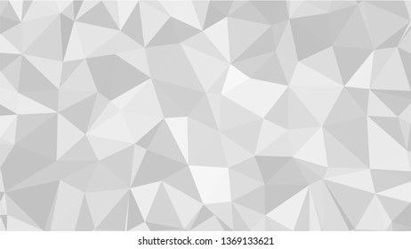 White Polygonal Mosaic Background, Low Poly Style, Vector illustration, Business Design Templates