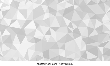 White Polygonal Mosaic Background, Low Poly Style, Vector illustration, Business Design Templates