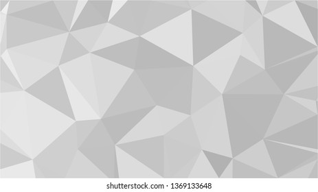 White Polygonal Mosaic Background, Low Poly Style, Vector illustration, Business Design Templates