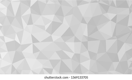 White Polygonal Mosaic Background, Low Poly Style, Vector illustration, Business Design Templates