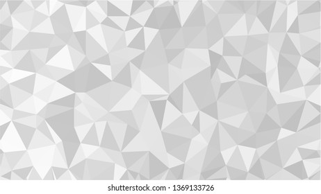 White Polygonal Mosaic Background, Low Poly Style, Vector illustration, Business Design Templates