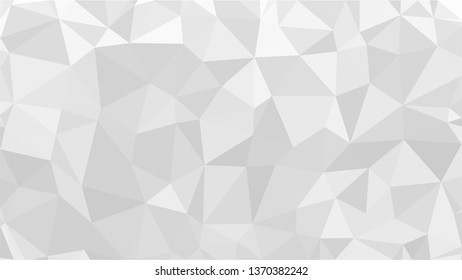 White Polygonal Mosaic Background, Low Poly Style, Vector illustration, Business Design Templates