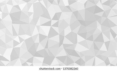 White Polygonal Mosaic Background, Low Poly Style, Vector illustration, Business Design Templates