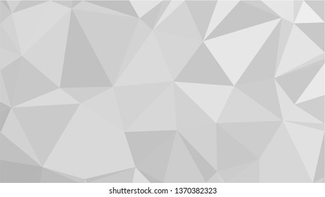 White Polygonal Mosaic Background, Low Poly Style, Vector illustration, Business Design Templates