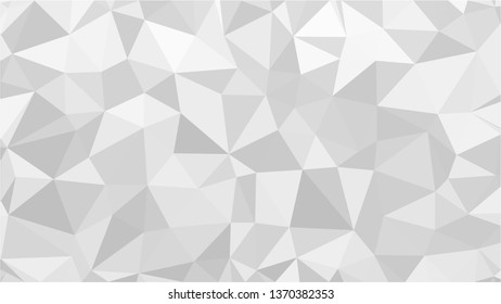 White Polygonal Mosaic Background, Low Poly Style, Vector illustration, Business Design Templates