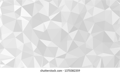 White Polygonal Mosaic Background, Low Poly Style, Vector illustration, Business Design Templates