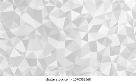 White Polygonal Mosaic Background, Low Poly Style, Vector illustration, Business Design Templates
