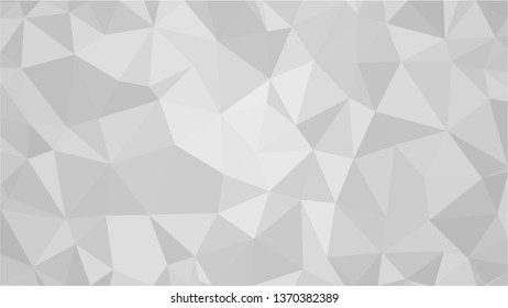 White Polygonal Mosaic Background, Low Poly Style, Vector illustration, Business Design Templates